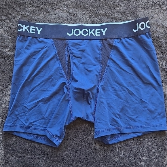 Jockey Blue Boxer Briefs Ultimate Comfort - Picture 1 of 3